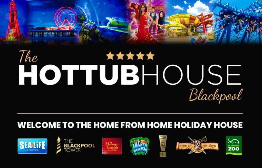 New…The Hottub House Blackpool Pleasure Beach Екстер'єр фото
